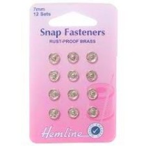 Hemline Snap Fasteners (7mm)