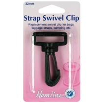 Hemline Strap Swivel Clip (32mm)